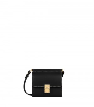 Polene Numéro Sept Crossbody Lompakko Mustat | TDU813450