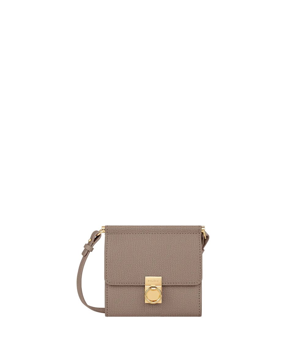 Polene Numéro Sept Crossbody Lompakko Harmaat Ruskea | ADH975128