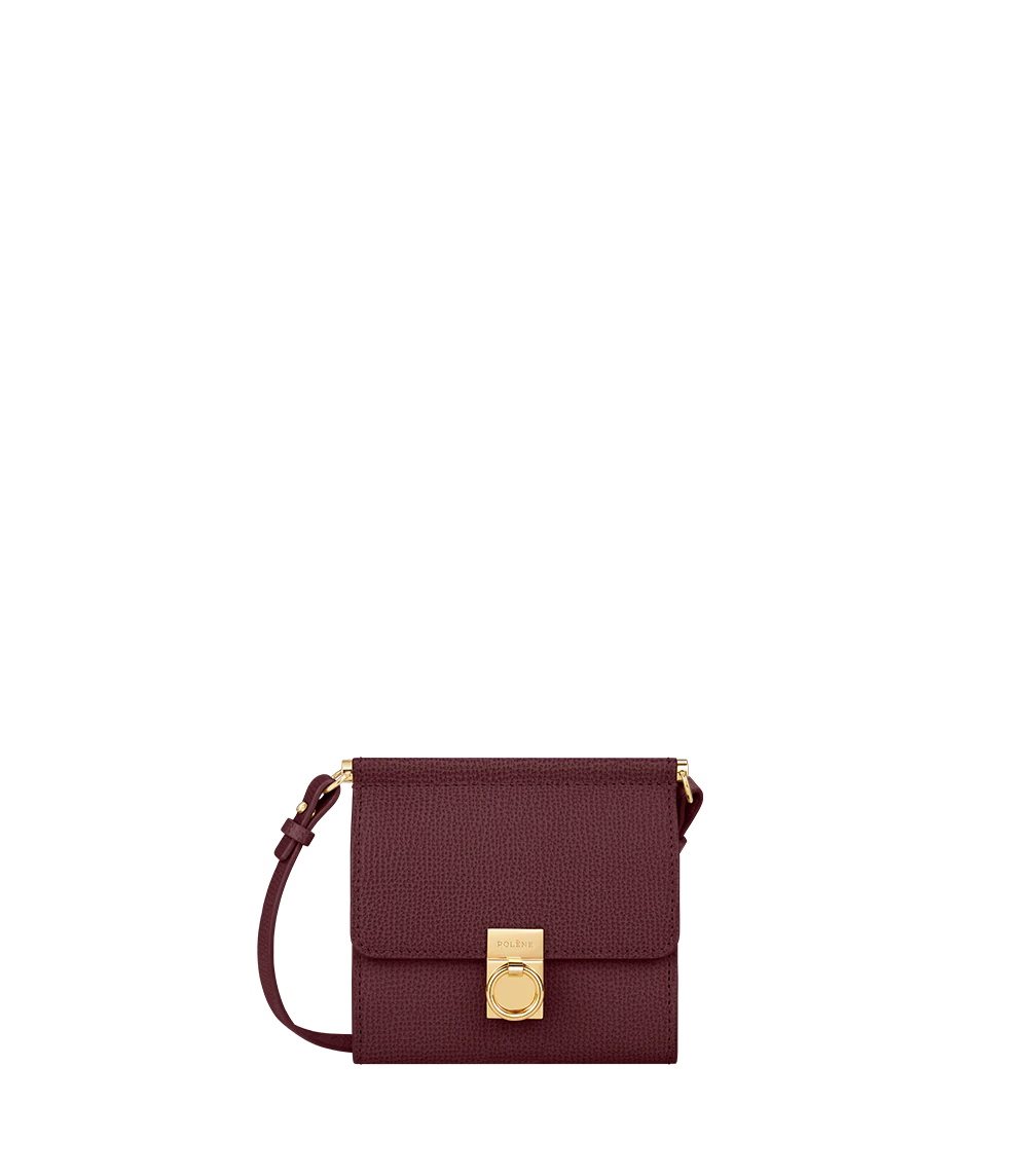 Polene Numéro Sept Crossbody Lompakko Viininpunainen | HAW936045